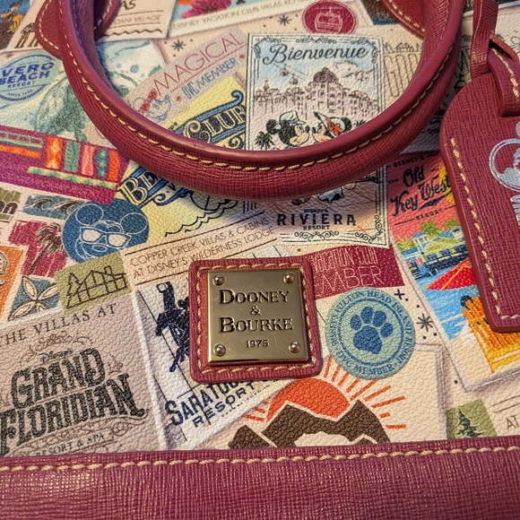Dooney & Bourke Disney Vacation Club Exclusive Satchel - Picture 3 of 13